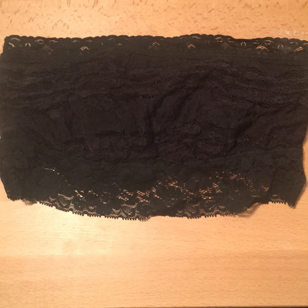 Lace tube top